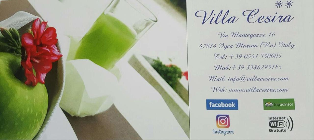 Hotel Villa Cesira Bellaria-Igea Marina Dış mekan fotoğraf